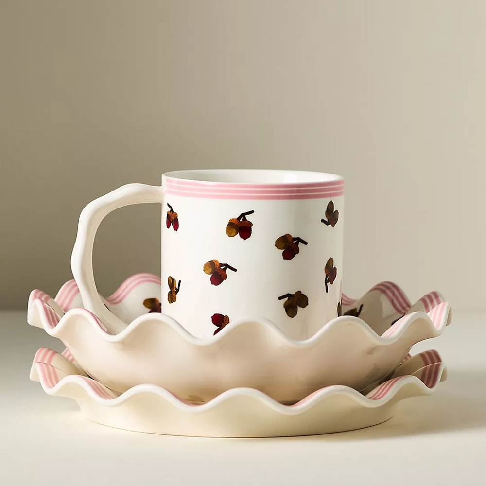 ANTHROPOLOGIE NWT Georgie stoneware mug —19.8oz